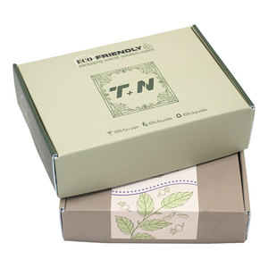 Phân hủy sinh học giấy kraft hậu cần bao bì hộp với dập nổi logo tùy chỉnh in kích thước tùy chỉnh - Product Image 6