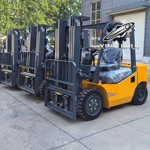 Montacargas Heli de 3 toneladas, usado, de Japón, con motor Isuzu C240, máquina usada, montacargas a gasolina, 3000 mm, 3000 kg - Product Image 4