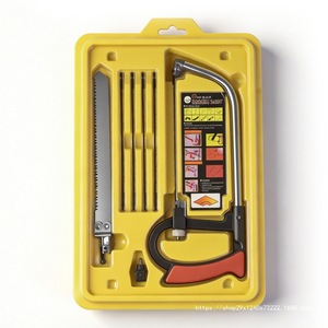 Sierra de mano Yunbei de 580 mm, juego de 7 piezas con cuchillas intercambiables para carpintería y uso doméstico - Product Image 2
