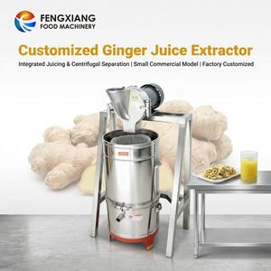 Extractor de Jugo de Jengibre 2 en 1 Personalizado y Separador Centrífugo de Jugo, Máquina Procesadora Comercial Pequeña de Acero Inoxidable - Product Image 1