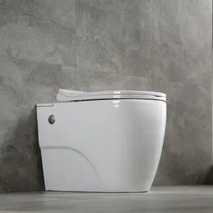Pulsa Induksi Flush Toilet Sanitary Ware Tebal Glaze Siphonic Toilet One Piece Toilet
