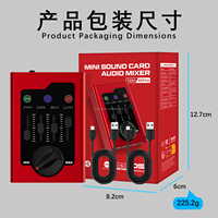 Carte son USB Green Audio, interface audio 48K/24Bit OTG pour podcast, jeux, streaming en direct, enregistrement vocal GAX-GBA1