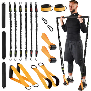 Chất Lượng Cao Vải An Toàn Nylon Tay Áo Ban Nhạc Kháng Yoga Tập Thể Dục Căng Thẳng Dây Thiết Lập Sức Mạnh Thiết Bị Đào Tạo - Product Image 1