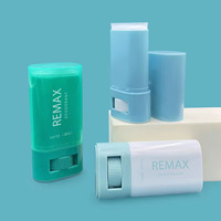 Stick vide pour crème solaire REMAX, stick vide pour déodorant, stick cosmétique en plastique de 20 g, stick pour déodorant, emballage pour baume à lèvres