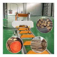 Xieli Machinery scies à bois machines bûches de coupe de bois scierie portable scierie Scierie à ruban avec moteur à essence