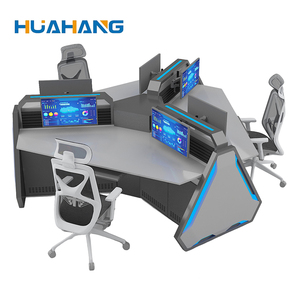 Hot Sale Commercial Furniture Operating Platform Console <b>Desk</b> <b>Cabinet</b> for Control Room Monitors Dispatch Center Consoles Office - Product Image 1