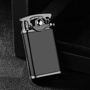 Briquet à gaz Jobon ZB602 à bras articulé, flamme jet en métal, coupe-vent, au <span class=keywords><strong>butane</strong></span>, pour cigarettes, cadeaux d'affaires - Product Image 1