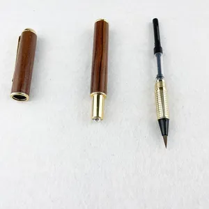 Diamant art stylo bois calligraphie <span class=keywords><strong>pinceau</strong></span> stylos <span class=keywords><strong>rechargeable</strong></span> <span class=keywords><strong>encre</strong></span> chinoise lavage dessin stylo avec logo personnalisé - Product Image 1