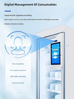 Smart Single Door Temp Controlled Consumables Cabinet Weighing Pharmacy Medicine Storage Surgical Instruments Inventory Tracking