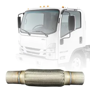 GELING, piezas de automóviles de alta calidad, tubo flexible de acero inoxidable para camión Isuzu 700P NPR nqr Elf FRR