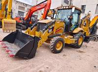 CE Sertifikalı En İyi Durumda Kullanılmış Caterpillar CAT 420F2 Beko Yükleyiciler 4x4 Retroekskavatör ABD Cummins Dizel Motor