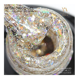 Sparkle sequin réfléchissant paillettes néon disco UV gel vernis à ongles brillant cristal diamant vernis à ongles - Product Image 1