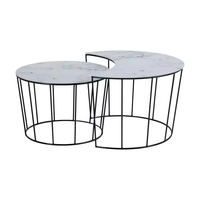 Table basse moderne en verre avec plateau rond, couleur et logo personnalisables, pour salon, chambre, bureau à domicile