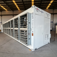 DrolinBox Maison Conteneur Modulaire Préfabriquée Américaine de 40 pieds pour l'Exploitation Minière de Cryptomonnaies, 336 Unités, Certifiée Classification A15