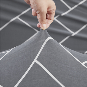 Vente en gros de housses de <span class=keywords><strong>canapé</strong></span> sectionnelles élastiques en Spandex imprimées à carreaux extensibles housses de <span class=keywords><strong>canapé</strong></span> - Product Image 5