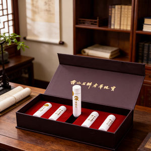 Poudre de Dendrobium Huoshan Mihu simulée en milieu sauvage, 5 ans de maturation - Emballage cadeau élégant, Complément alimentaire pur à base de plantes - Product Image 5