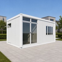 Maison conteneur multi-usage 20ft 40ft, bâtiment modulaire pliable, prix pour clinique
