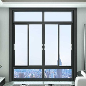 หน้าต่างระเบียงห้องนอนทันสมัยทำจากไทเทเนียมแมกนีเซียมซิลิคอนอะลูมิเนียม - Product Image 3