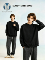 Pulls en coton mélangé de haute qualité en gros, hauts tricotés unis pour hommes, personnalisation du logo disponible.