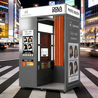 Nouvelle conception de photomaton portable à écran tactile, photomaton DSLR pour cinéma, parc à thème et bars
