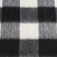 Vente directe usine – Tissus automne/hiver – Tissu tweed à carreaux teint en fil de polyester pour manteaux – En stock