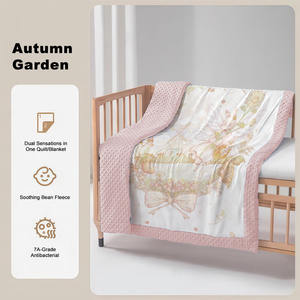 ผ้าห่มผ้าฟลีซนุ่มทนต่อการปรับอุณหภูมิไม่เปลี่ยนรูปแบบสำหรับเด็กชั้นในสำหรับงีบหลับทุกฤดูกาล - Product Image 4