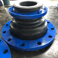Raccord flexible en acier au carbone EPDM PN16, peint, résistant à l'huile et aux acides, réducteur concentrique