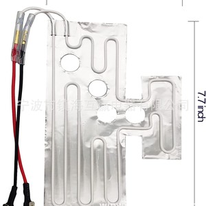 Elemento calefactor para refrigerador, calentador eléctrico de acero inoxidable de 7,7 pulgadas para uso doméstico, modelo 5303918301 - Product Image 1