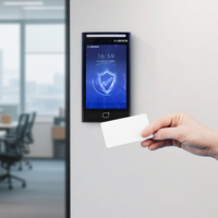 SDK API Gratuito, Fabricante de Productos de Control de Acceso Biométrico, Terminal de Reconocimiento Facial de 7 Pulgadas, Software Wiegand26 RS485