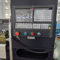 Tour CNC CK6150 horizontal à banc plat, haute précision, pour usinage de métaux, robuste, 2 axes, 220V/380V, livraison directe usine