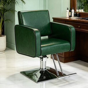 Sillón de Barbería Profesional Vintage para Salón y Barbería, Silla Clásica para Corte de Cabello y Peinado con Pomada - Product Image 5