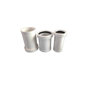 Raccords de tuyauterie d'évacuation des eaux usées PVC50 75 110, joint d'expansion, connexion filetée femelle, connecteur à tête hexagonale - Product Image 5
