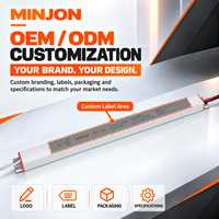 Alimentation LED MINJON ultra-mince en aluminium AC/DC 36W 12V, transformateur pour éclairage LED