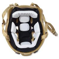 Kits de casques universels en mousse Coussin d'air en mousse Tapis de rembourrage pour casque en coton