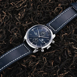 Nouveau Benyar 5187 montre en cuir à Quartz multifonctionnelle 100M étanche chronographe verre cadran fenêtre Type de pièce pour la mode masculine - Product Image 2