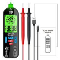 Bside A1X Multimeter Digital cerdas, pena listrik layar besar otomatis penuh, kapasitansi pengukur