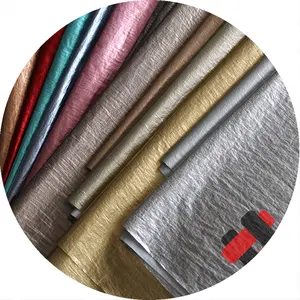 Nylon Crinkle Foil Metallic Lame Fabric