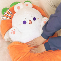 Lindo Peluche de Gatito, Juguete de Peluche Transformado en Conejo, Regalo para Niños