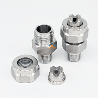 Jet plat TP amovible 4040/9540/8040/6540/5040/2540/1540 Ventilateur plat combiné en acier inoxydable TEEJET Buse de pulvérisation industrielle
