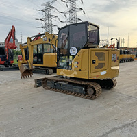 Excavatrice CAT 306 d'occasion à vendre, 7,2 tonnes, préparation de chantier, machines de construction, exportateur CAT306E2 CAT307 CAT307.5
