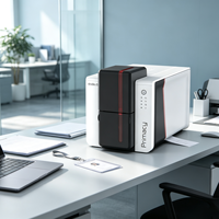 Impresora de Tarjetas de Identificación Evolis Primacy2 por Sublimación de Tinta, YMCKO, Impresión a una o dos Caras, PVC CR80, Impresora de Tarjetas de Acceso para Empleados, Estudiantes, Impresora de Tarjetas IC