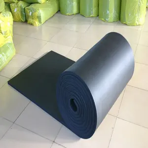 Good quality EPDM Waterproof Black Rubber Roofing Flexible Membrane Rubber Roof in Rolls