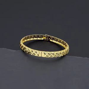 Jxx Wholesale 24K <b>Gold</b> <b>Plated</b> Indian Arabic Wedding <b>Bangles</b> Fashionable Jewelry Designs for Women Dubai Inspired - Product Image 3