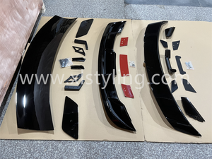 Becquet arrière en plastique ABS ou fibre de carbone GT500 style GT pour Ford Mustang 15-22 - Product Image 3