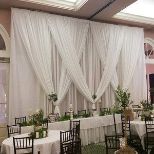 Decorazioni per Palcoscenico, Sfondo per Feste, Tende e Tubi per Matrimoni - Product Image 5