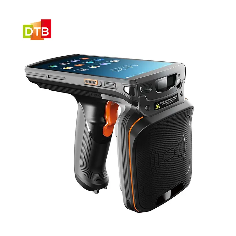 QY-D20U RFID Handheld Reader UHF Data Collector IP67 Sealing Card RFID Handheld PDA Android Barcode Scanner