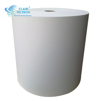Matériaux bruts pour filtre à air HEPA H11 H12 H13 H14, papier HEPA en fibre de verre