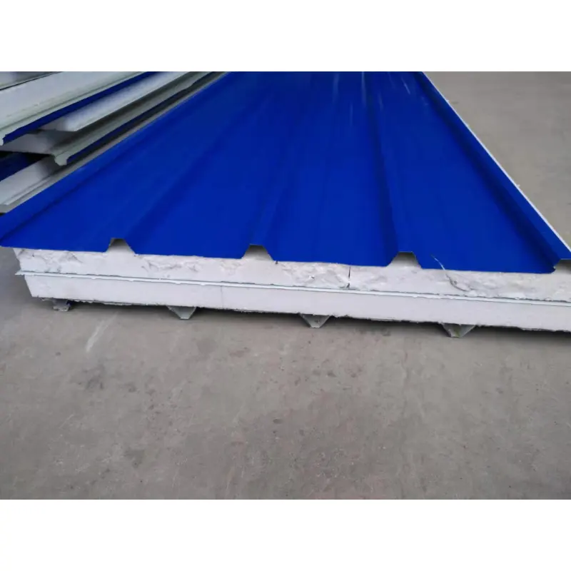 Línea de producción de Panel de pared, 50mm-250mm de espesor, 0-500 metros cuadrados/por hora, Panel sándwich EPS