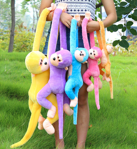 Peluche singe grinchou mignonne fabriquée en usine, grande taille, jouet singe mascotte, rembourrée en coton PP, peluche singe pas chère - Product Image 5