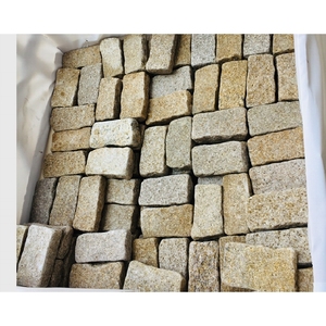 Rusty <strong>Granite</strong> Paving Stone <strong>Granite</strong> Cobbles <strong>10x10x10</strong> - Product Image 2